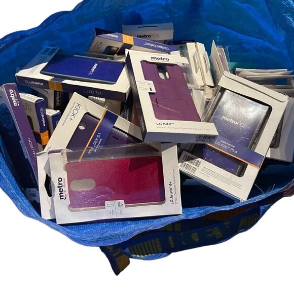 Lot 60 Plus New LG Phone Casses Covers Mixed Models Colors New Opened - Picture 2 of 8